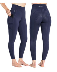 Pippa Pro - Navy Horse Riding Tights with Phone Pocket