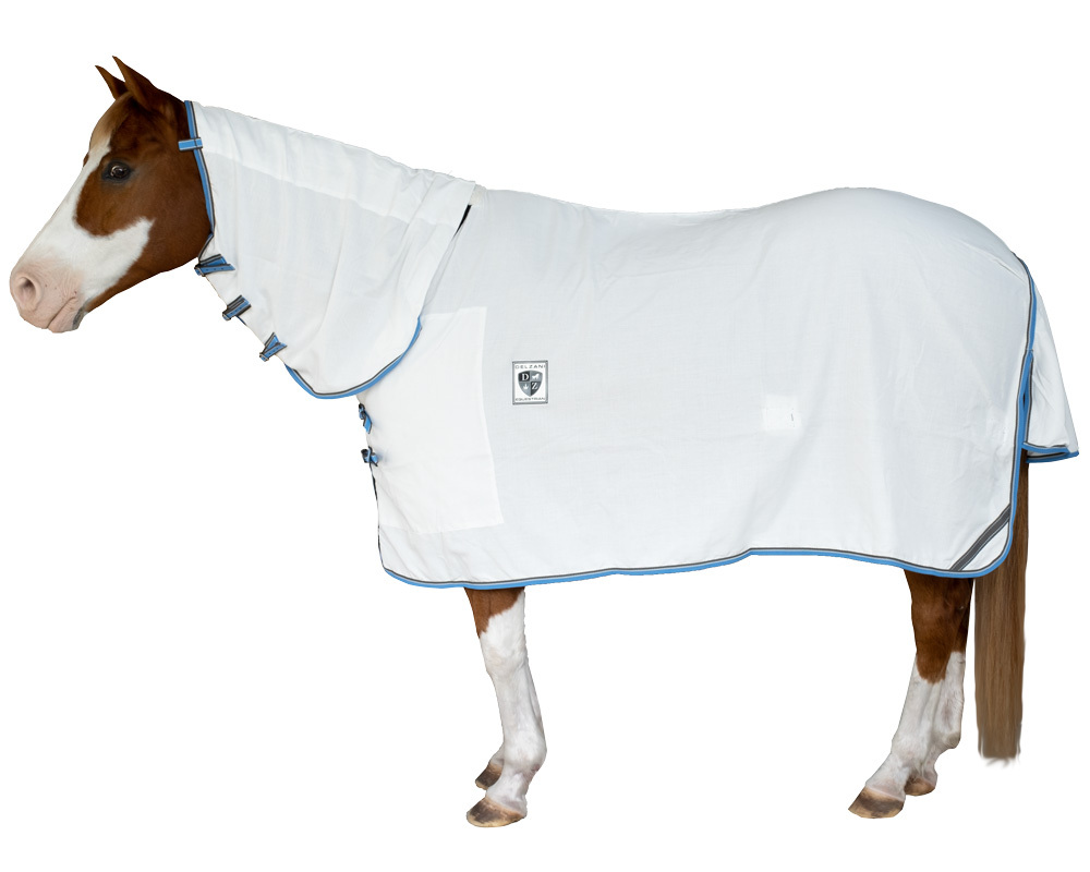 Flag Neck Combo Horse Rugs High Air Flow Cool Delzani Summer