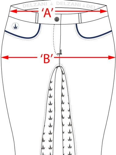 How to measure your hips for breeches
