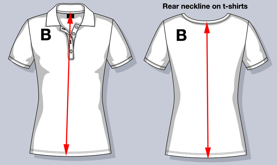 How to measure length on a Delzani shirt