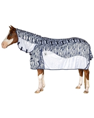 Apollo Sky-Breeze Zebra Hybrid Neck Combo Horse Rug