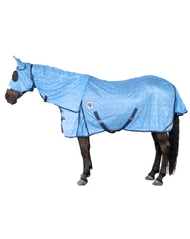 Barcoo Lite Fly Mesh Attached Hood Horse Rug