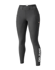 Capri · Pull On Horse Riding Breeches · Black