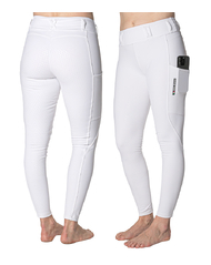 Capri · Pull On Horse Riding Breeches · White