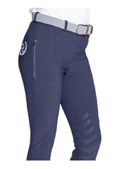 Sienna · Navy ClassicTek Breeches | KNEE Grip | Phone Pockets