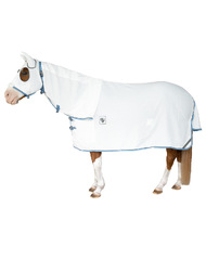 Flag Cotton Attached Hood Horse Rug