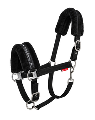 Luxury Padded Halter with Faux Fur