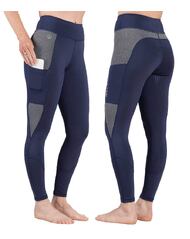 Isabella RX · Navy 2T Horse Riding Tights with Phone Pocket