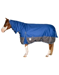 Delzani Montana 1200 Denier 200g Winter Horse Rug – Combo Neck – Waterproof Turnout – Navy