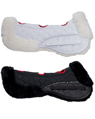 Pro Air+  Sheepskin Numnah Half Pad - with Air Vents