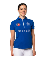 Romi · Blue Premium Cotton Polo Shirt