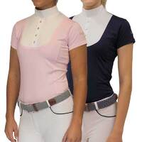 Rosalia Dressage Competition Horse Riding Shirt - Short Sleeve