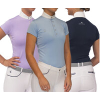 Sienna Ladies Competition & Show Riding Shirt - Short Sleeve