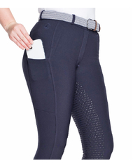 Bianca · Navy ClassicTek Breeches | Phone Pockets