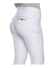 Regal · Competition White Dressage SportzMax Breeches | Phone Pocket