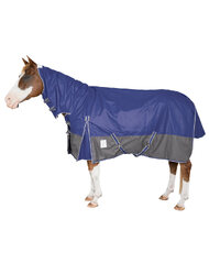 Delzani 'Wyndham' 1200D Rainsheet Neck Combo Horse Rug - Purple