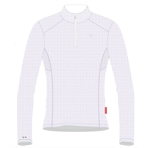 Aleysa · Lilac White Technical Riding Shirt
