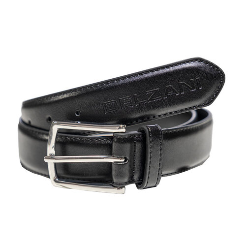 Ladies Leather Horse Riding Belt - Black