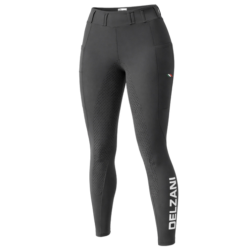 Capri · Pull On Horse Riding Breeches · Black