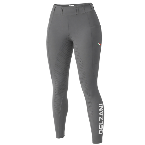Capri · Pull On Horse Riding Breeches · Grey