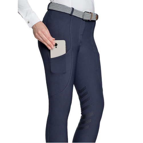 Montana · Navy ClassicTek Breeches | KNEE Grip | Phone Pockets