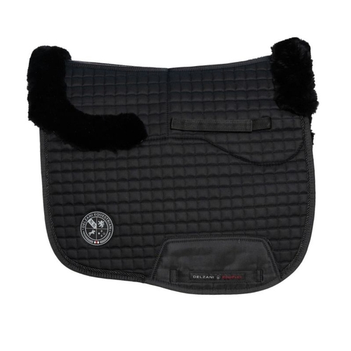 Dressage Saddle Pad Lambswool with Shim Pad System