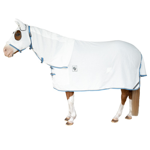 Flag Cotton Attached Hood Horse Rug