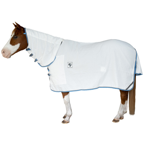 Flag Cotton Neck Combo Horse Rug