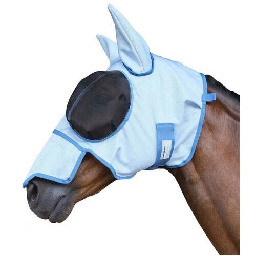 Deluxe Fly Mask Horse Bonnet