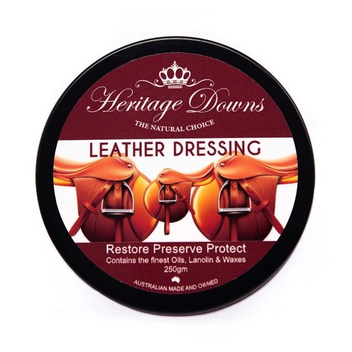 Heritage Downs Leather Dressing 250gm