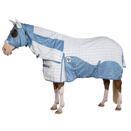 Hybrid Next Gen Cross-Over Attached Hood Horse Rug