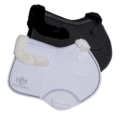 Jumping Pad Saddle Cloth Lambswool with Shim Pad System