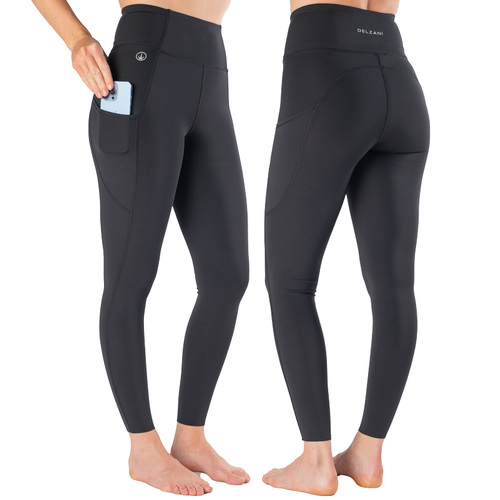 Monica - No Grip Active Wear Tights | Phone Pockets