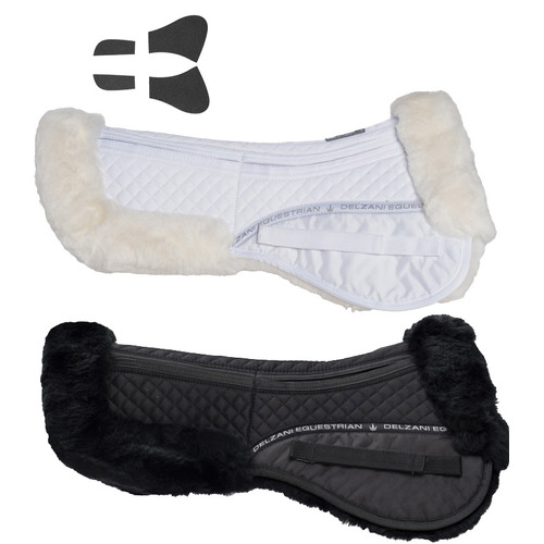Defender Sheepskin Numnah Half Pad - with Shim System