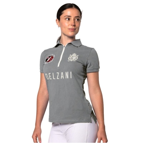 Romi · Grey Premium Cotton Polo Shirt