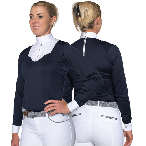 Rose · Navy Competition Shirt