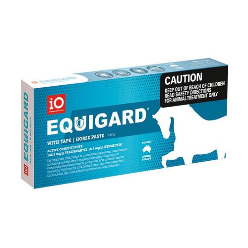 iO Equigard Horse Wormer Paste With Tape