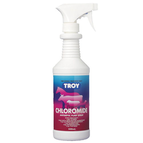 Troy Chloromide Anti-Septic Spray 500ml