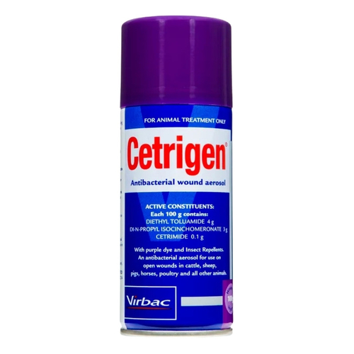 Virbac Centrigen Antibacterial Aerosol 100gm