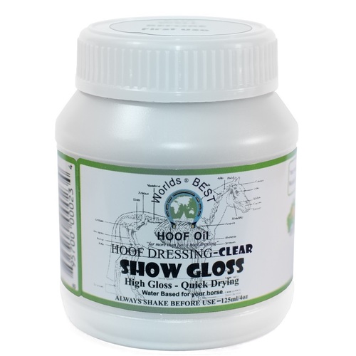 WBHO Show Gloss Clear Hoof Oil