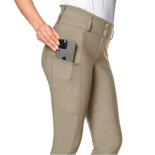 Saria · Classic Breeches · Advanced Stretch · Taupe