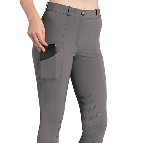 Jade · Steel Grey Sportz Breeches