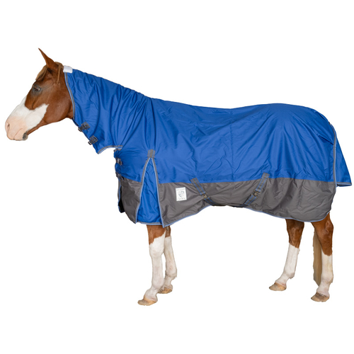 Delzani 'Waratah' 600D Rainsheet Waterproof Turnout Neck Combo Horse Rug