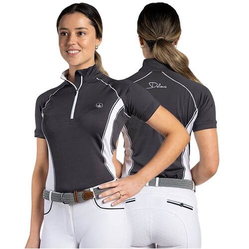 Zara · Graphite-White Technical Riding Shirt