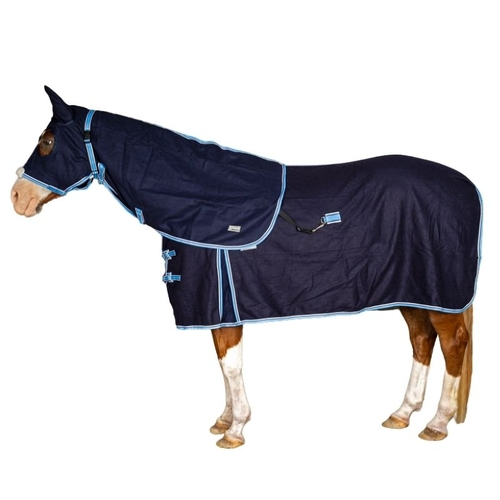 Kersey Wool Separate Horse Rug & Hood Set